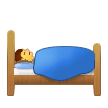 Samsung person in bed