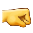 Samsung right-facing fist