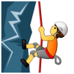 Samsung person climbing