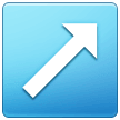 Samsung up-right arrow