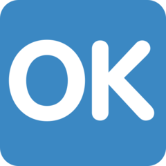 Twitter OK button