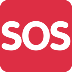 Twitter SOS button