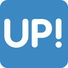 Twitter UP! button