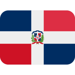 推特 多米尼加共和国国旗