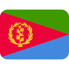 Twitter flag: Eritrea