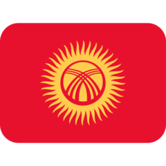 Twitter flag: Kyrgyzstan