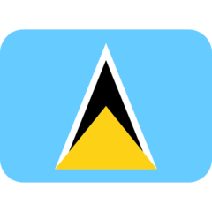 Twitter flag: St. Lucia