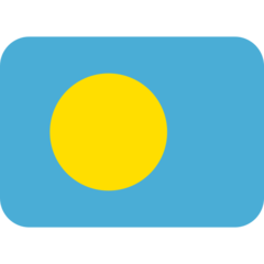 Twitter flag: Palau