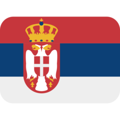 Twitter flag: Serbia