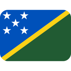 Twitter flag: Solomon Islands