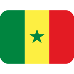Twitter flag: Senegal