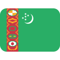 Twitter flag: Turkmenistan