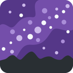 Twitter milky way