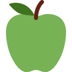 Twitter green apple