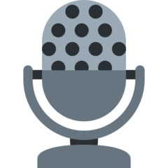Twitter studio microphone