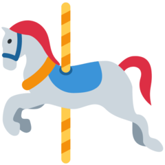 Twitter carousel horse