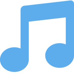 Twitter musical note