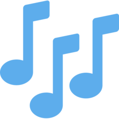 Twitter musical notes