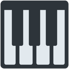 Twitter musical keyboard