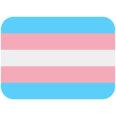 Twitter transgender flag
