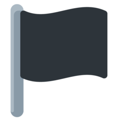 Twitter black flag