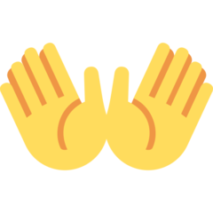 Twitter open hands