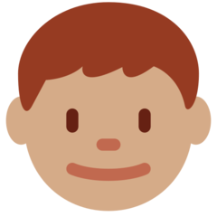 Twitter boy: medium skin tone