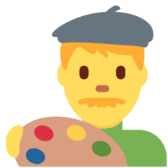 Twitter man artist