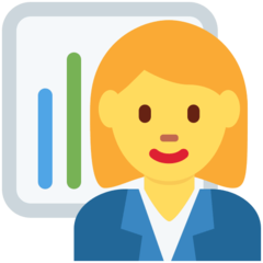 Twitter woman office worker