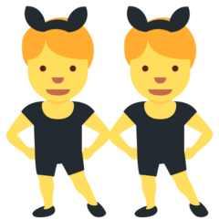 Twitter men with bunny ears