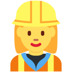Twitter woman construction worker