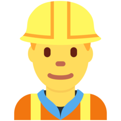 Twitter man construction worker