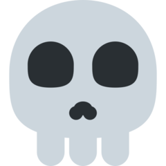 Twitter skull