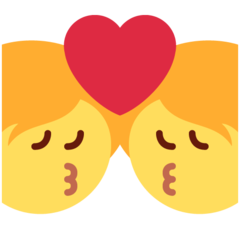Twitter kiss