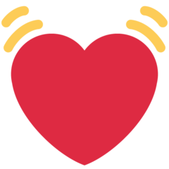 Twitter beating heart