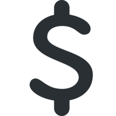 Twitter heavy dollar sign