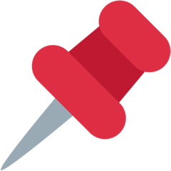 Twitter pushpin