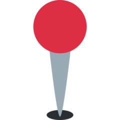 Twitter round pushpin