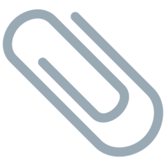 Twitter paperclip