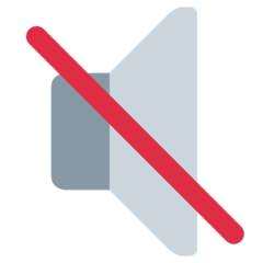 Twitter muted speaker