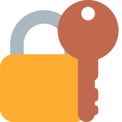 Twitter locked with key