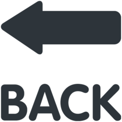 Twitter BACK arrow