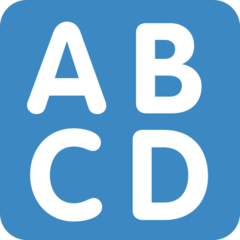Twitter input latin uppercase