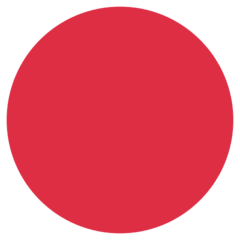 Twitter red circle