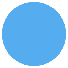 Twitter blue circle