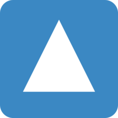 Twitter upwards button