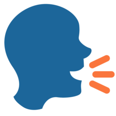 Twitter speaking head
