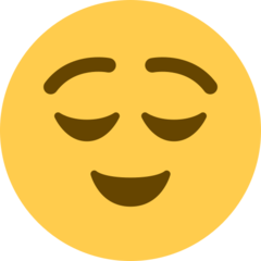 Twitter relieved face