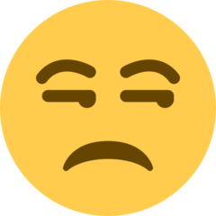 Twitter unamused face