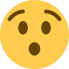 Twitter hushed face